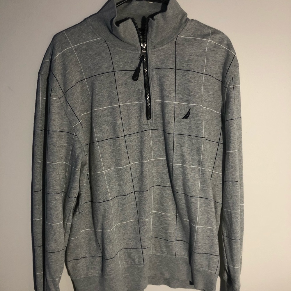 Grey Nautica Sweater